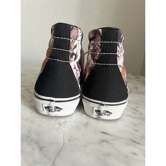 Vans ASPCA Kittens Cats SK8-HI Sneaker Shoes Mens 5 Womens 6.5 Limited Edition - Picture 4 of 6